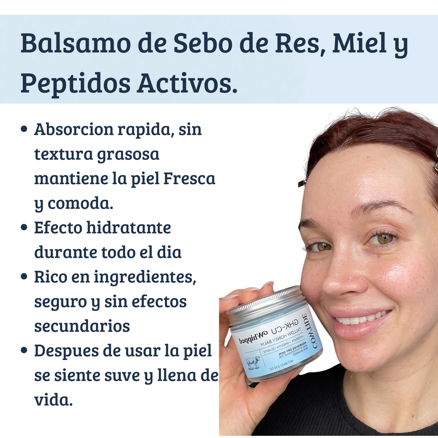 Crema con Peptidos Reparadora COWTIDE