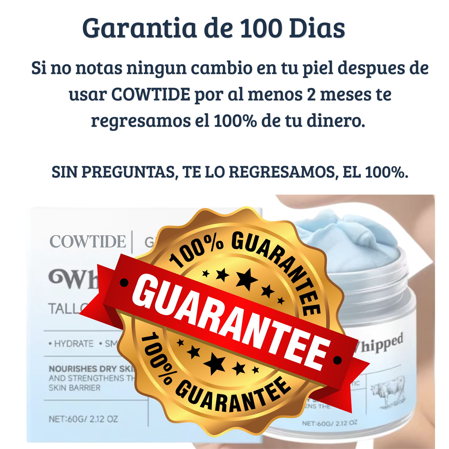 Crema con Peptidos Reparadora COWTIDE