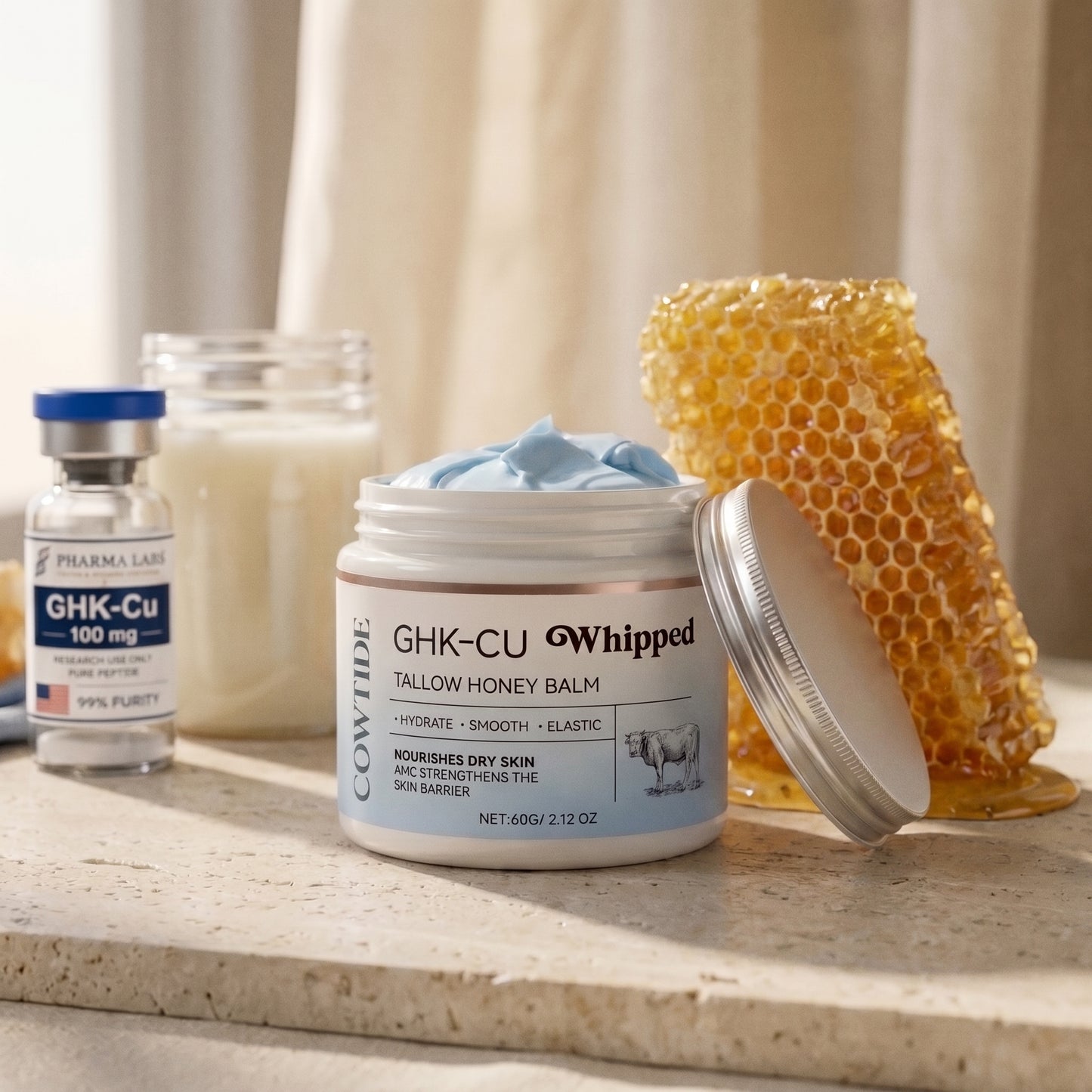 Crema con Peptidos Reparadora COWTIDE